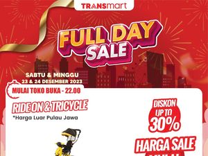 Yuk Merapat, Sepeda Anak Diskon Besar di Transmart Full Day Sale!