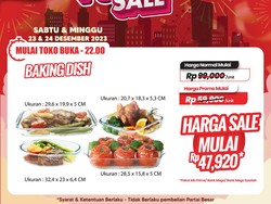 Bu, Baking Dish di Transmart Full Day Sale Banting Harga! Buruan Beli