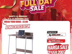 Jangan Lupa ke Transmart Full Day Sale, Beli Meja Kerja Cuma Rp 559 Ribuan!