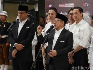 Usai Debat, Ketiga Paslon Capres-Cawapres Beri Keterangan Pers