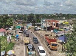 Hari Pertama Operasi Lilin di Jambi, Angkutan Tambang Masih Melintas