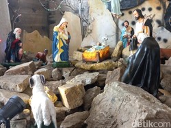 Solidaritas untuk Gaza, Gereja di Jambi Buat Hiasan Natal dari Puing