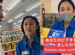 Kasir Minimarket Cas Cis Cus Bahasa Jepang, Orang Jepang Sampai Kaget