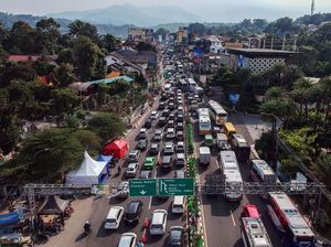 Polisi: 28 Ribu Kendaraan Menuju Kawasan Puncak Hari Ini