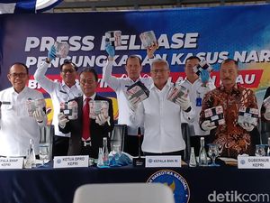 BNNP Kepri Gagalkan Peredaran 60 Kg Sabu di Tanjungpinang, 3 Pelaku Ditangkap