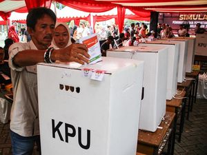 KPU Makassar Gelar Simulasi Pemungutan Suara Pemilu 2024