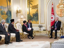 Kunjungi Tunisia, Menlu RI Bahas Penguatan Kerja Sama-Dukungan ke Palestina