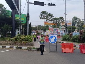 Kondisi Terkini Penerapan One Way Puncak Arah Jakarta