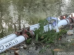 Mayat Bayi Ditemukan Tersangkut Jaring Sampah Sungai Watch Denpasar