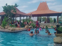 Libur Nataru Tiba, Objek Wisata Air Klaten Mulai Diserbu Pengunjung