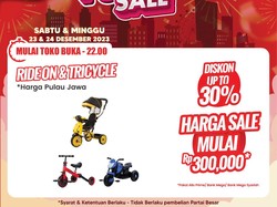 Edisi Transmart Full Day Dale, Sepeda Anak Cuma Rp 300 Ribuan Hari Ini!