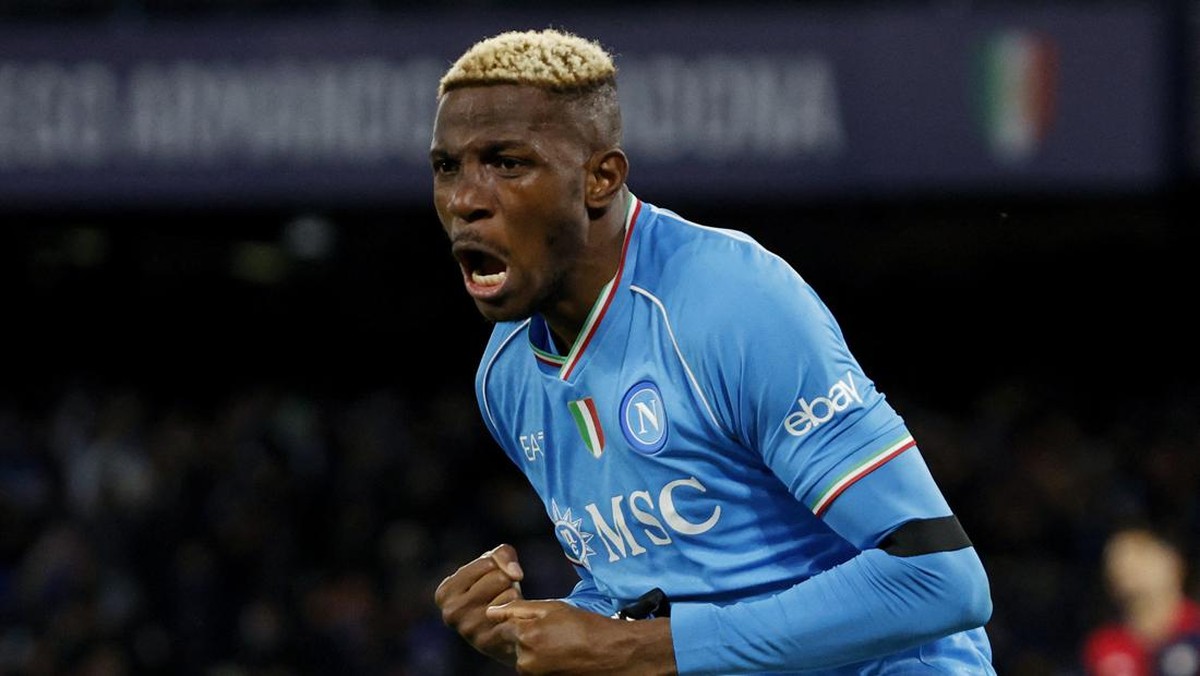 Victor Osimhen. Foto: REUTERS/CIRO DE LUCA