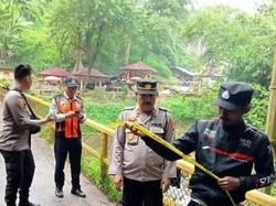 Jembatan Air Terjun Bedegung di Muara Enim Ditutup Selama Libur Nataru