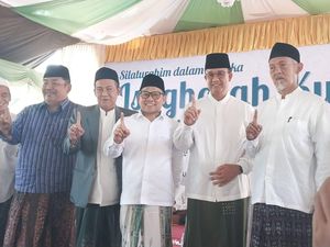 Sowan ke Alumni Ponpes Lirboyo di Semarang, AMIN Dapat Deklarasi Dukungan
