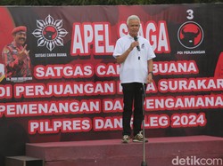 Ganjar Minta Satgas PDIP Awasi Kecurangan Pemilu: Tak Boleh Ragu, Tabrak!