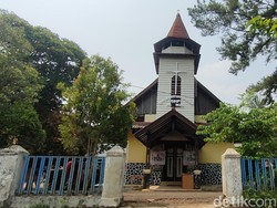 Ini Gereja Berusia 1 Abad di Cianjur, Lokasinya di Kampung Kristen Tertua