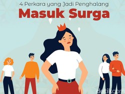 4 Perkara yang Jadi Penghalang Masuk Surga