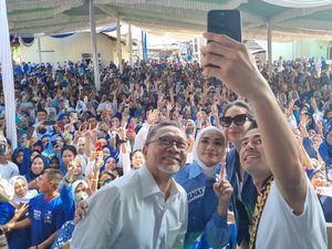 Ajak Raffi-Nagita ke Lampung, Zulhas-Putri Rayakan Tahun Politik Bahagia