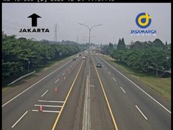 One Way Diterapkan di Tol Jagorawi Arah Puncak