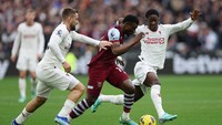 5. Mohammed Kudus (West Ham) – 77 giringan bola sukses. Foto: REUTERS/HANNAH MCKAY