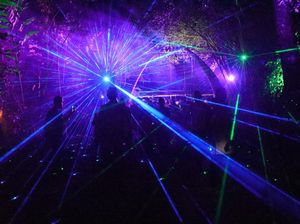 Menikmati Panorama Taman Safari di Nataru yang Penuh Warna-warni