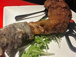 Hiii! Restoran Ini Jual Kaki Buaya Goreng hingga Sashimi Piranha