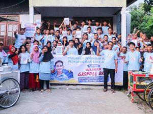 Paguyuban Pedagang Kaki Lima Gabung Gaspoll Bro Jabar Dukung Prabowo-Gibran