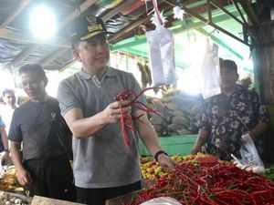 Cek Harga Pangan di Lubuklinggau, Pj Gubernur: Inflasi Terkendali