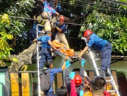 Ngateman Warga Jebres Tewas Kesetrum, Jasadnya Tersangkut di Pohon