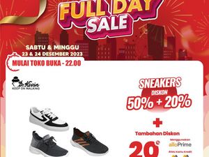 Sambut Tahun Baru, Sepatu-Sandal Diskon 50% + 40% di Transmart Full Day Sale