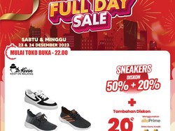 Sambut Tahun Baru, Sepatu-Sandal Diskon 50% + 40% di Transmart Full Day Sale