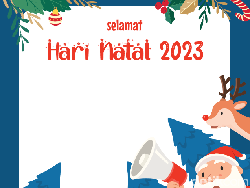 25 Link Twibbon Natal 2023 Terbaru, Lengkap dengan Captionnya