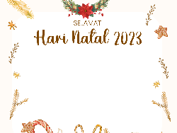 Merry Christmas! Ini 25 Link Twibbon Selamat Natal 2023 Gratis