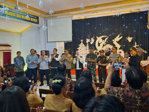 Forkopimda Mojokerto Raya Kompak Cek Pengamanan Natal