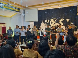 Forkopimda Mojokerto Raya Kompak Cek Pengamanan Natal