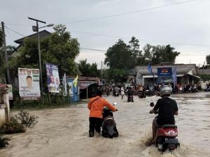 Empat Desa di Bangka Barat Terendam Banjir Dipicu Luapan Air Sungai