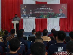 33 Napi Lapas Jambi Terima Remisi Natal, Ada 2 Napi Koruptor 33 Napi Lapas Jambi Terima Remisi Natal, Ada 2 Napi Koruptor