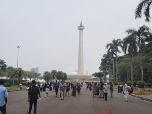 Pengelola Catat 4.508 Orang Berkunjung ke Monas Sejak Pagi