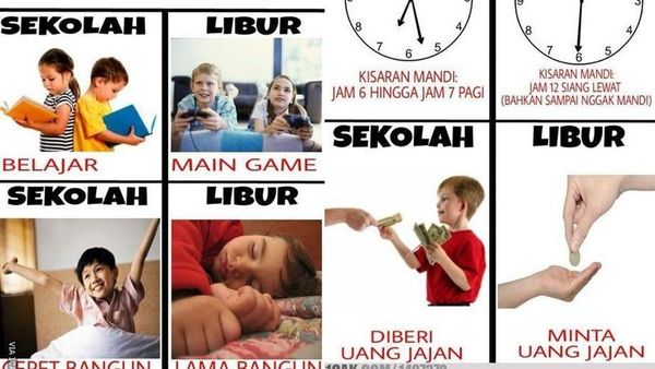 Nostalgia Rasanya Libur Sekolah, Ah, Jadi Kangen!