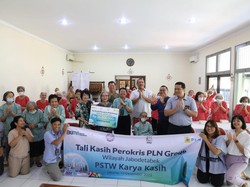 Sambut Natal, Perokris PLN Serahkan Bantuan ke 6 Panti di Jabodetabek