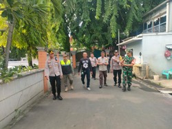 Cegah Pencurian, Polsek Pancoran Patroli ke Rumah Warga Ditinggal Mudik Nataru