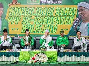 Mardiono Kampanyekan Kemenangan PPP Bareng KH Afifuddin di Buleleng Bali