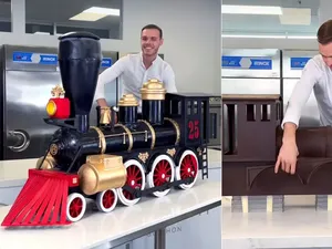 Bikin Cokelat Bentuk Kereta, Chef Ini Banjir Pujian Bikin Cokelat Bentuk Kereta, Chef Ini Banjir Pujian