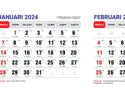 Link Kalender 2024 Lengkap dengan Tanggal Hijriah dan Weton, Cek di Sini!