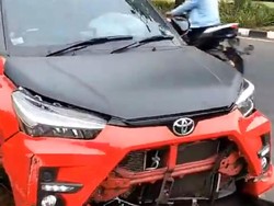 Kecelakaan Tunggal di Pademangan Jakut, Satu Mobil Ringsek