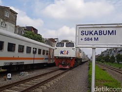 Penumpang KA Pangrango Sukabumi-Bogor Naik Saat Libur Nataru