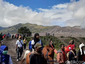 Libur Natal 2023, Pengunjung di Bromo Naik 100%