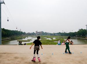Kunjungi TMII, Libur Nataru Dipastikan Menparekraf Kondusif