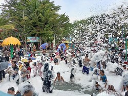 Wahana Air Diserbu Pengunjung, Orang Tua Diimbau Perhatikan Anaknya