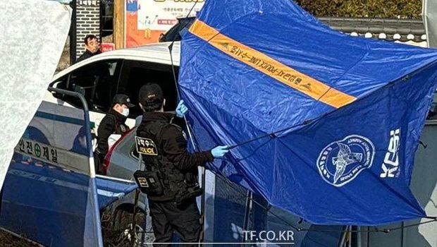 7 Potret Penampakan Mobil yang Ditumpangi Lee Sun Kyun hingga Tewas